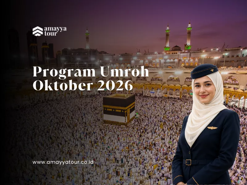 Spesialis Umroh Keluarga Premium | Amayya Tour 9 Umroh Oktober 2026, Free Kereta Cepat Haramain amayya umroh keluarga