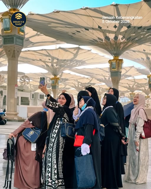 Travel Umroh Keluarga Bandung, Pilihan Pengusaha-Artis 6 raudhah umroh plus al ula refal hady oktober amayya tour spesialis umroh keluarga bandung jakarta5