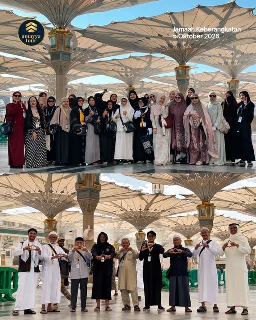 Travel Umroh Keluarga Bandung, Pilihan Pengusaha-Artis 4 raudhah umroh plus al ula refal hady oktober amayya tour spesialis umroh keluarga bandung jakarta5